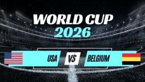 Kèo Mỹ vs Bỉ – Nhận Định Vòng 1/8 World Cup 2026